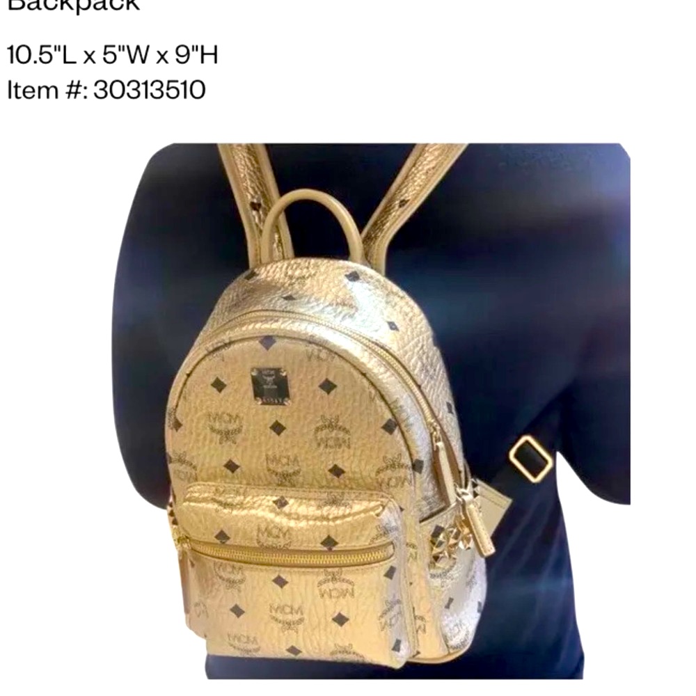 Brand New Mcm Backpack